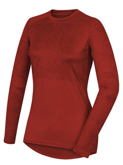 HUSKY Active Winter Termo rublje ženska majica s dugim rukavom, crvena