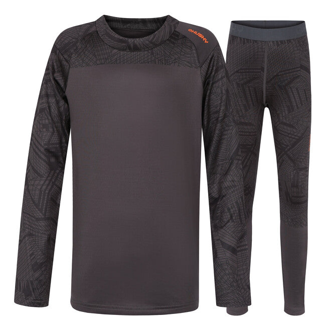 HUSKY Active Winter termo rublje termo set dječji, grafit