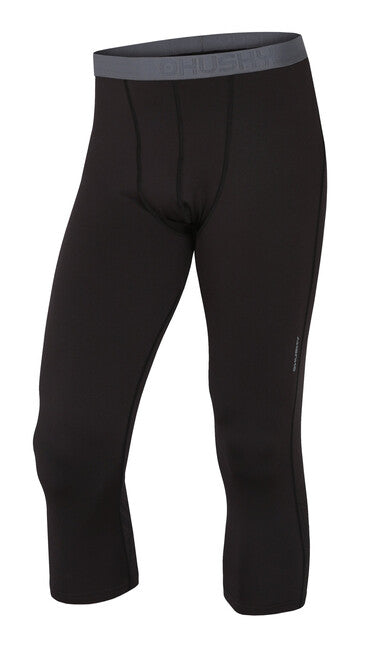 HUSKY Active Winter Termo rublje 3/4 hlače muške, crne