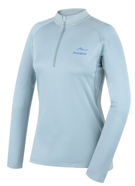 HUSKY TROMI ZIPS termo rublje majica dugih rukava, faded mint