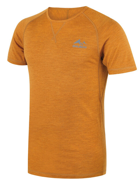 HUSKY MERSA KR majica Merino, mustard