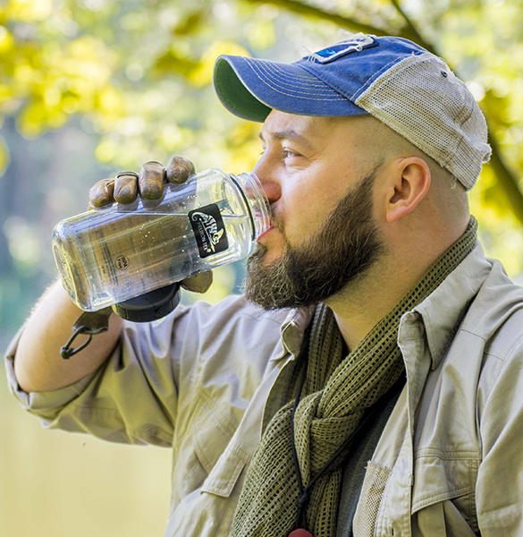 Helikon-Tex tritan boca plastična 1l, crna