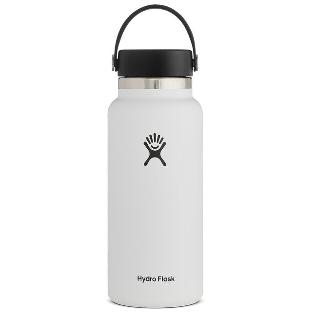 Hydro Flask 32 OZ Wide Mouth 2.0 Flex Cap termoboca 946 ml, bijela