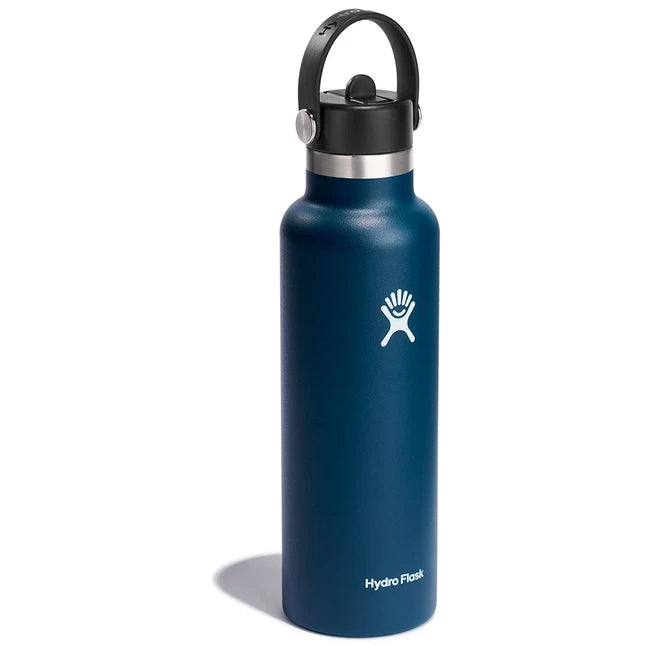 Hydro Flask Standard Flex Straw Cap termoboca s nastavkom 621 ml OZ, indigo
