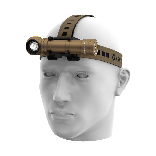 ArmyTek Wizard C2 Pro Max LED ručna White svjetiljka s magnetskim držačem i napajanjem iz akumulatora 4000 lm, sand