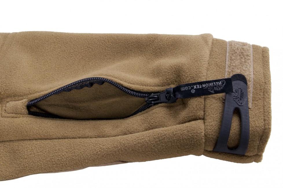 Helikon-Tex Liberty Heavy flis jakna, maslinasto-crna, 390g/m2
