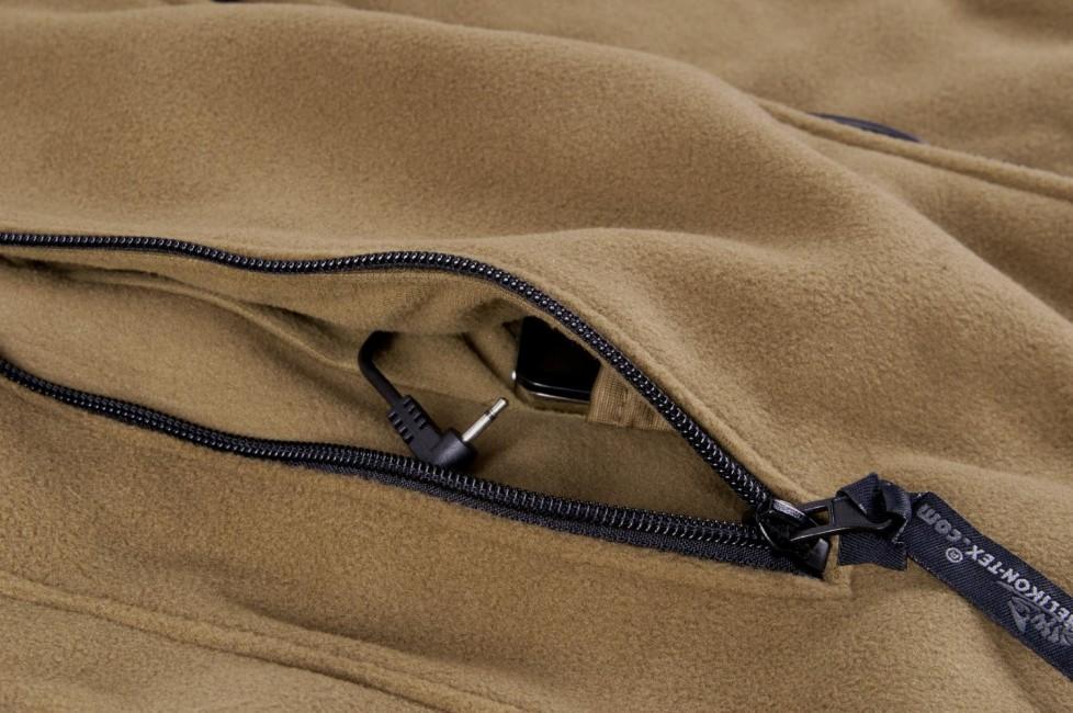 Helikon-Tex Liberty Heavy flis jakna, maslinasto-crna, 390g/m2