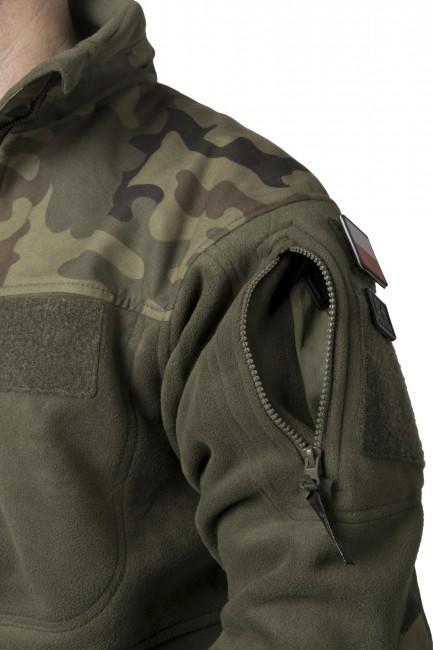 Helikon-Tex Infantry flis jakna, maslinasto zelena/Woodland, 330g/m2