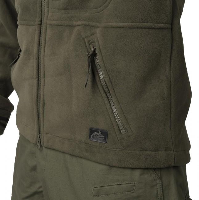 Helikon-Tex Infantry flis jakna, maslinasto zelena/Woodland, 330g/m2