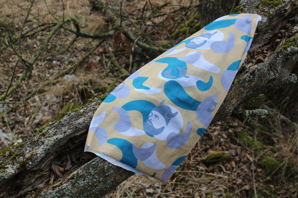 WARAGOD Värme multifunkcionalna bandana, sandhörn camo
