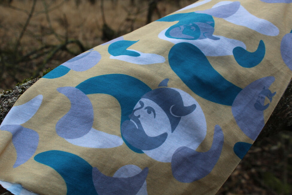 WARAGOD Värme multifunkcionalna bandana, sandhörn camo