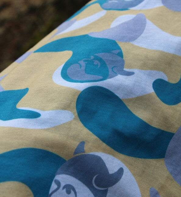 WARAGOD Värme multifunkcionalna bandana, sandhörn camo