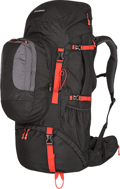 HUSKY Samont 60+10 ekspedicijski ruksak, crni