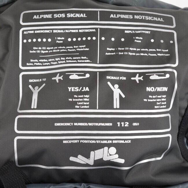 HUSKY Ultralight Ribon ruksak 60l, sivi