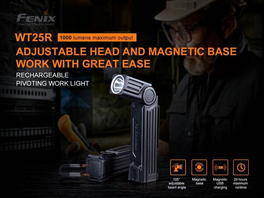 Fenix WT25R radna svjetiljka