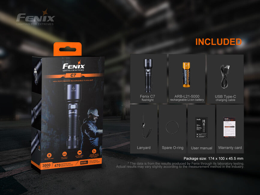Fenix C7 svjetiljka