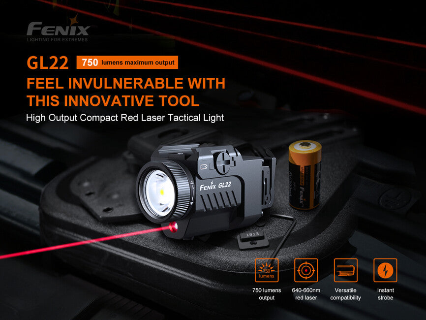 Fenix GL22 svjetiljka za oružje