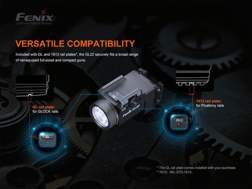 Fenix GL22 svjetiljka za oružje