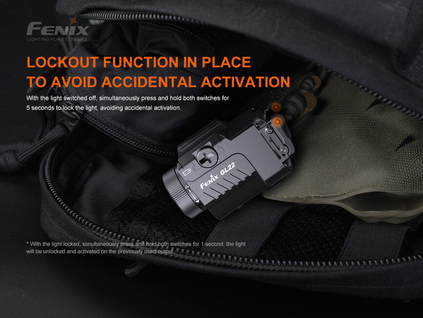 Fenix GL22 svjetiljka za oružje