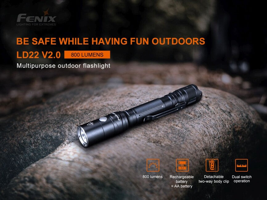 Fenix LD22 V2.0 LED svjetiljka