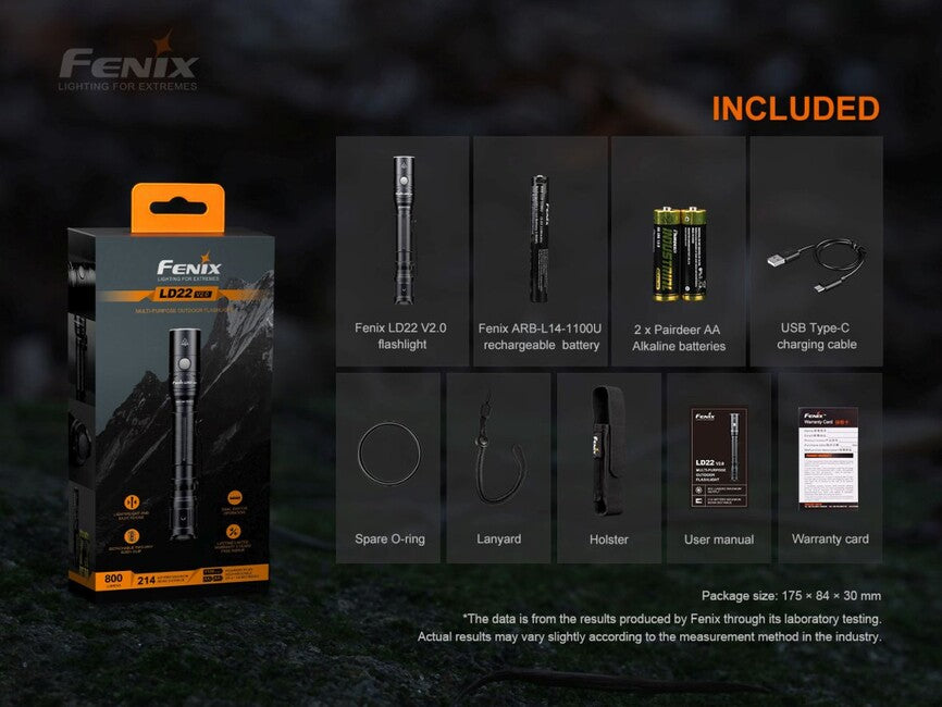 Fenix LD22 V2.0 LED svjetiljka