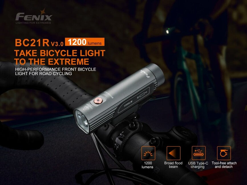 Fenix BC21R V3.0 biciklistička svjetiljka punjiva