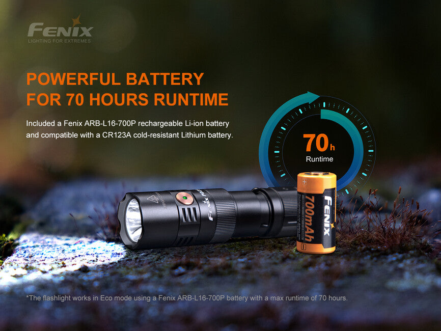 Fenix PD25R džepna svjetiljka