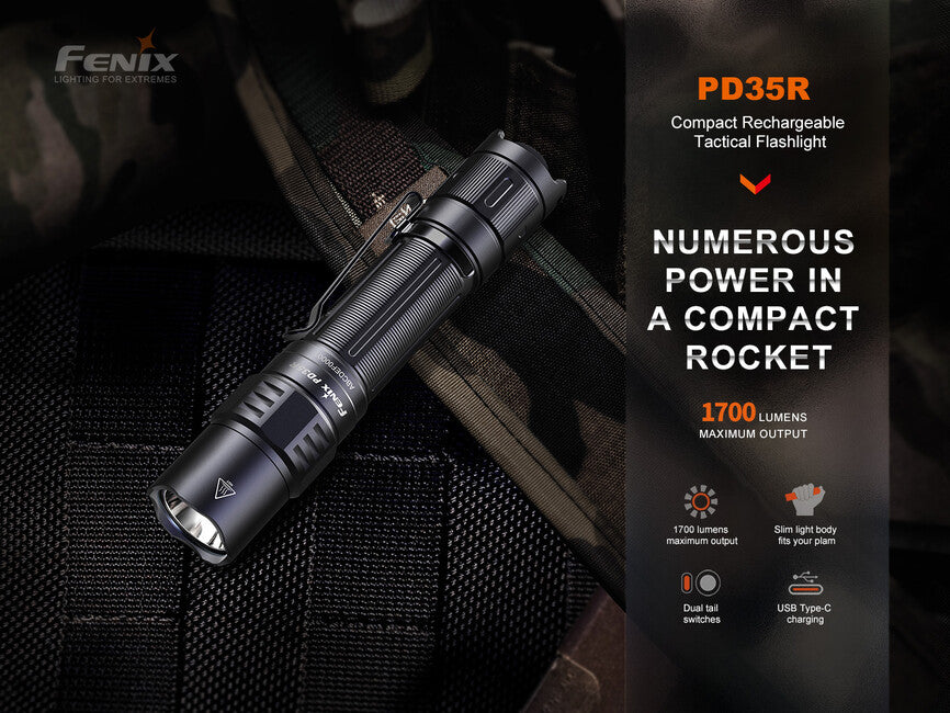 Fenix PD35R punjiva LED svjetiljka