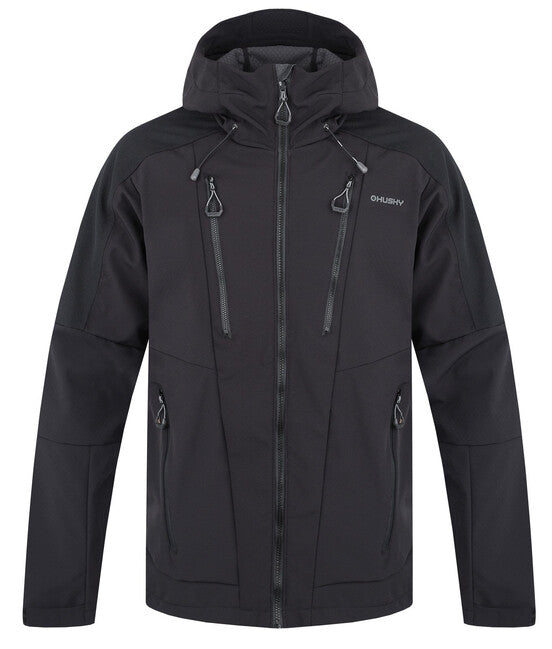 HUSKY Sevan muška softshell jakna, black