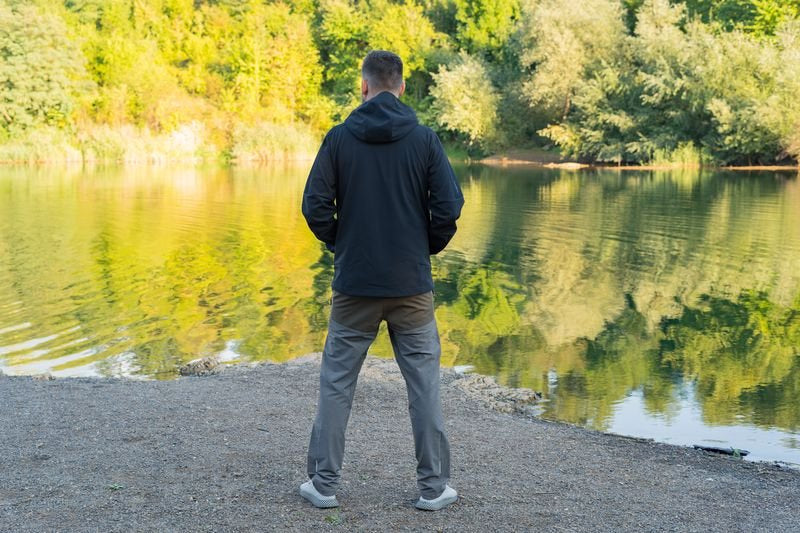 HUSKY Sevan muška softshell jakna, black