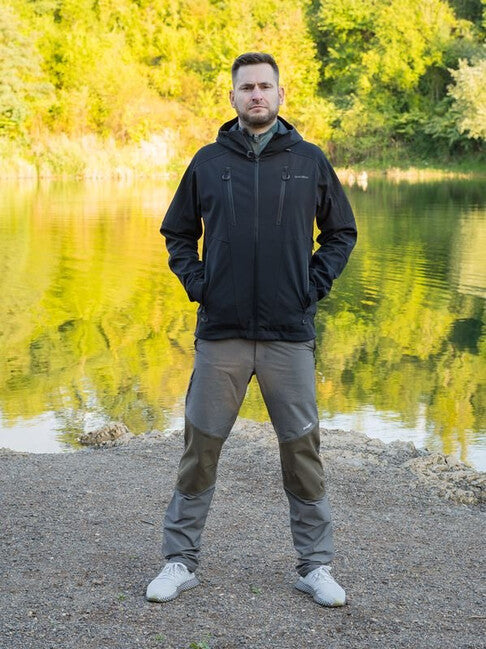 HUSKY Sevan muška softshell jakna, black