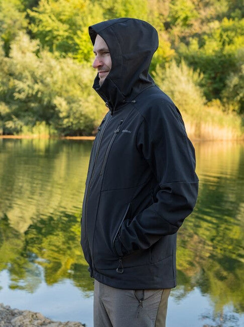HUSKY Sevan muška softshell jakna, black