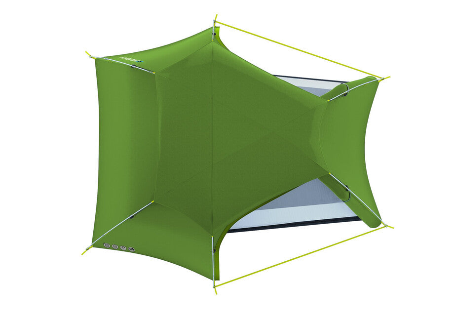 HUSKY Sawaj Triton 2 šator Ultralight, zeleni