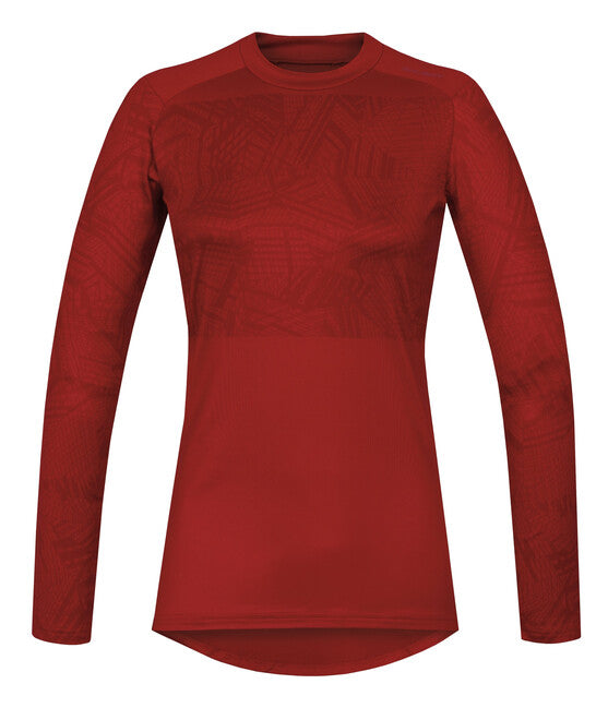 HUSKY Active Winter Termo rublje ženska majica s dugim rukavom, crvena