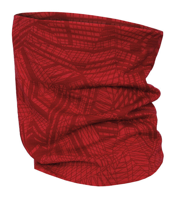 HUSKY Merbufe multifunkcionalni merino bandana tubus, crvena
