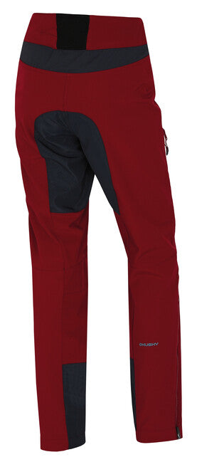 HUSKY Keson softshell hlače ženske, bordo
