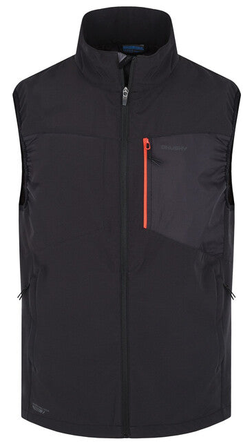 HUSKY Salien M softshell muški prsluk, crni