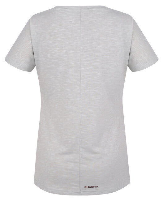 HUSKY Tingl funkcionalna ženska majica, prigušena bijela, L