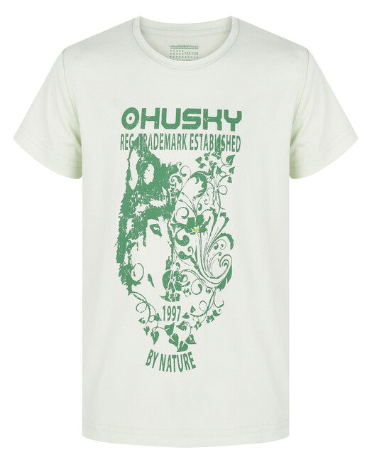 HUSKY Tash K funkcionalna majica dječja, svjetlozelena