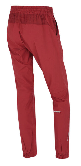 HUSKY Speedy Long ženske outdoor hlače, tamno bordo