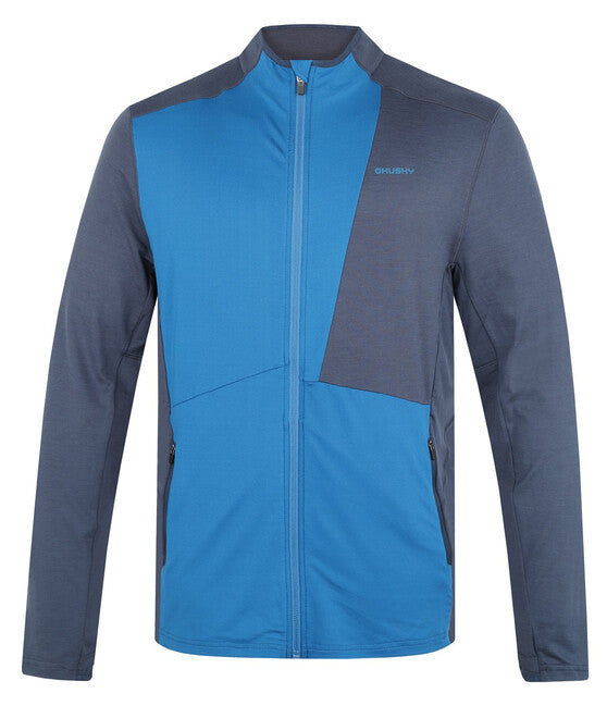 HUSKY Tarp pulover muški na zatvarač, dk. blue/blue, M