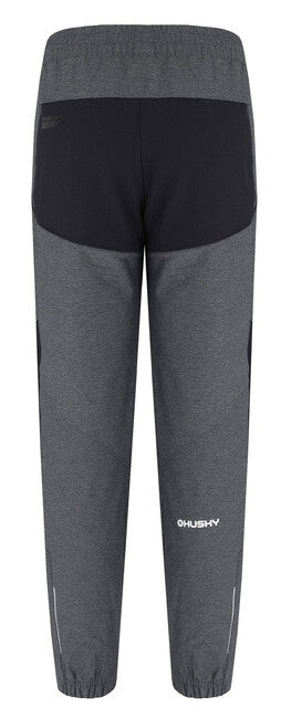 HUSKY Klass K dječje softshell hlače, crne