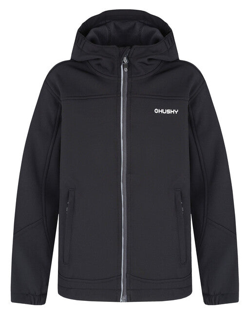 HUSKY Simbo K jakna dječja softshell, crna
