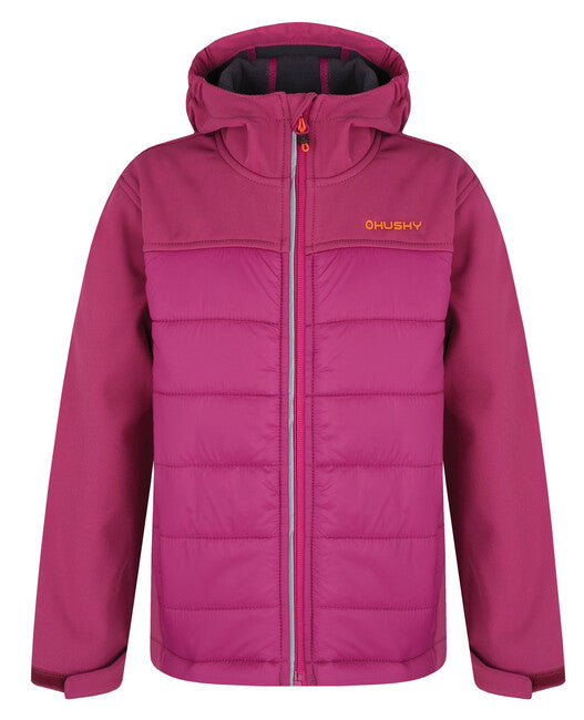 HUSKY Swany K punjena jakna dječja softshell, tamno magenta