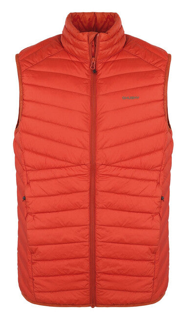 HUSKY Dresles muški perjani prsluk, brick orange