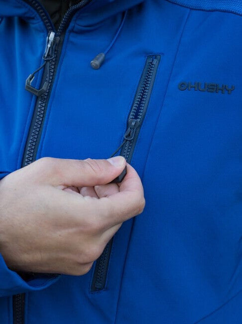 HUSKY Sevan muška softshell jakna, dk. blue