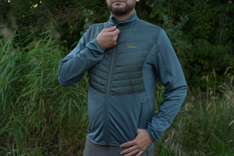 HUSKY Airy muški pulover, dk. grey green