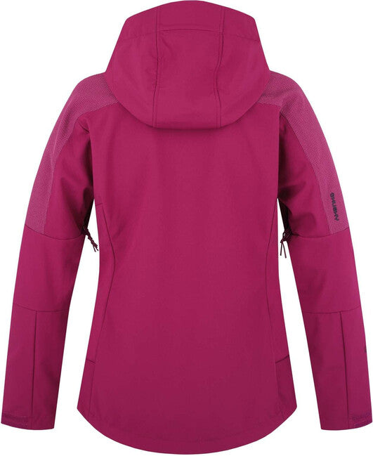 HUSKY Sevan softshell jakna ženska, tamna magenta