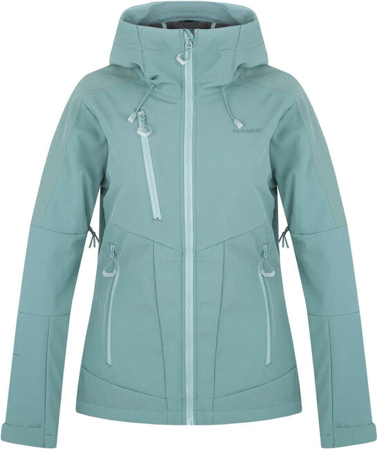 HUSKY Sevan softshell jakna ženska, sivozelena