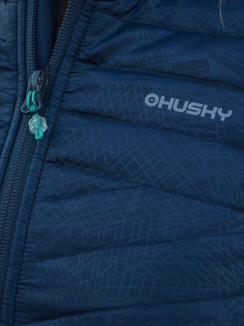 HUSKY Airy ženski pulover na zatvarač, tamnoplavi